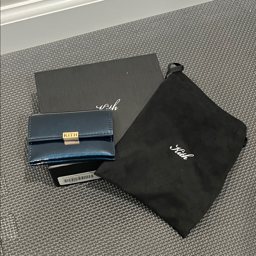Kith blue Card Holder